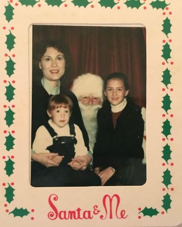Delle Bolton with her husband, David Colloff, and daughters, Anya Colloff and Emily Bolton Colloff.